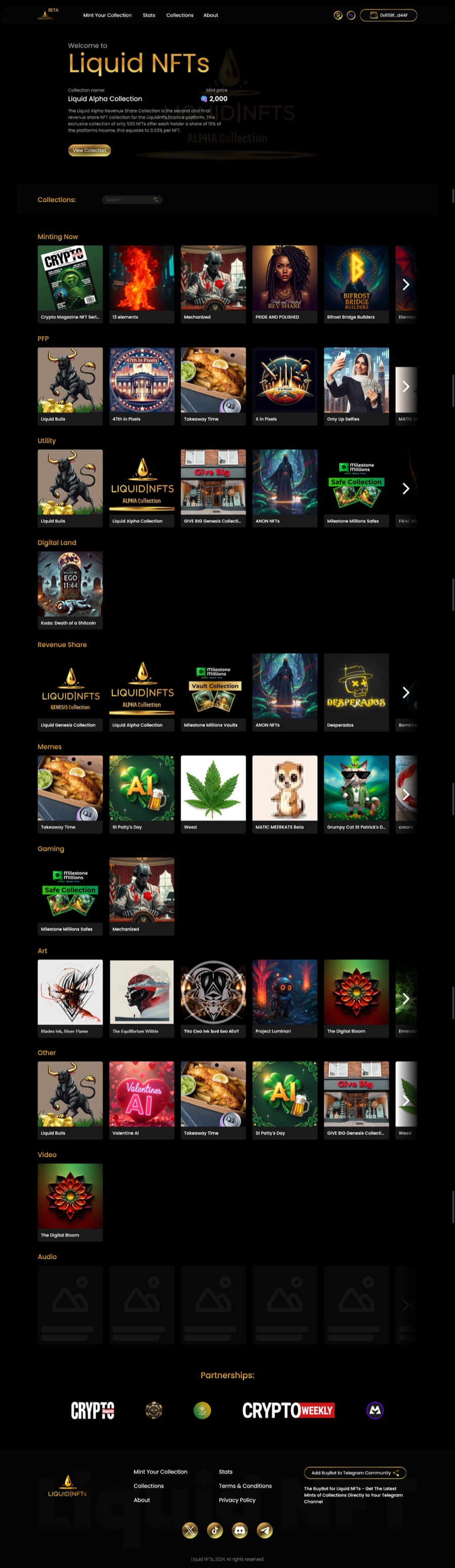 Home Page: Lacks hierarchy and proper organization